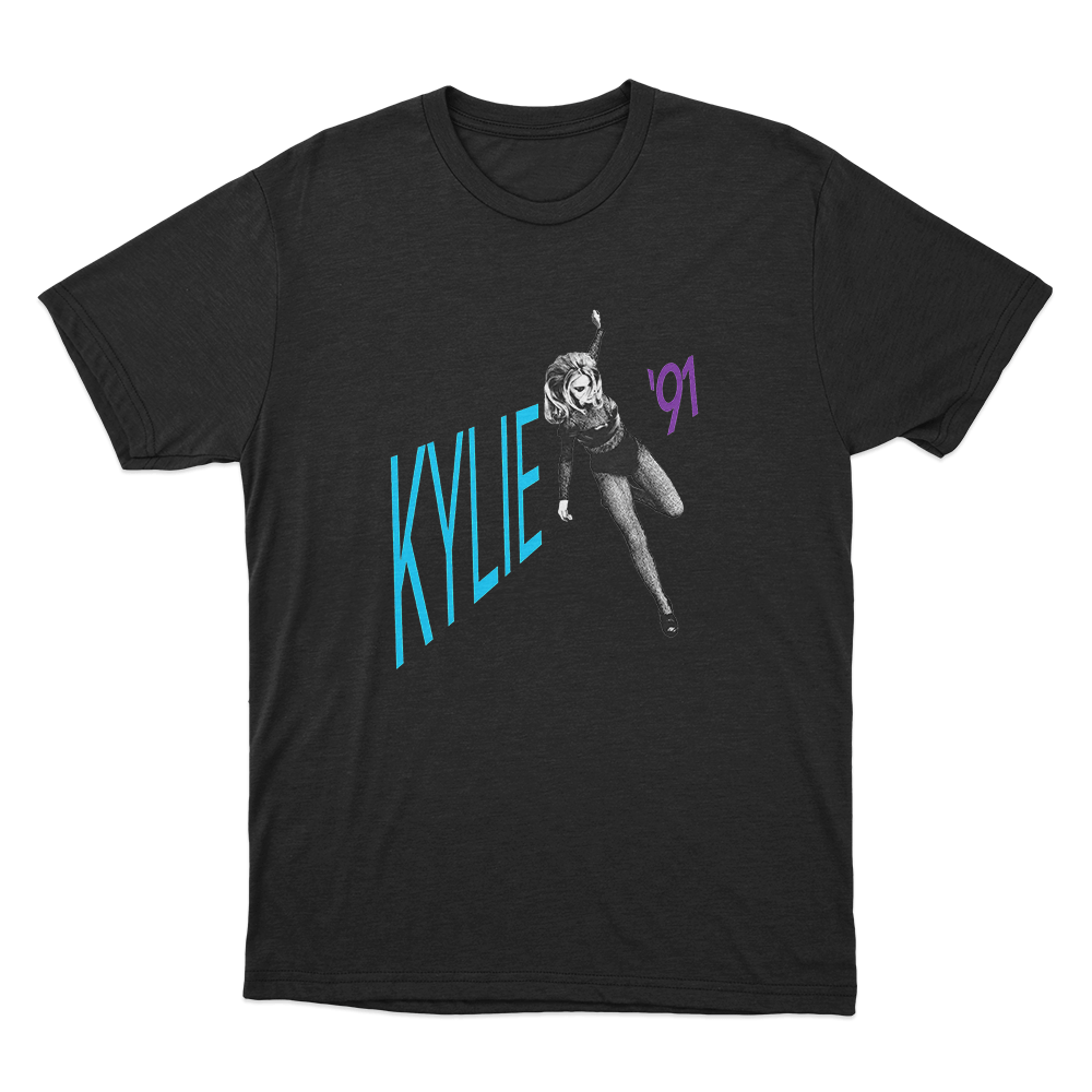 Kylie ’91 Unisex T Shirt Black Kylie 91 Unisex T Shirt Black