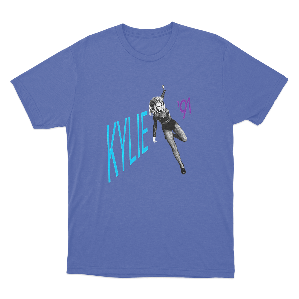 Kylie ’91 Unisex T Shirt Blue Kylie 91 Unisex T Shirt Blue