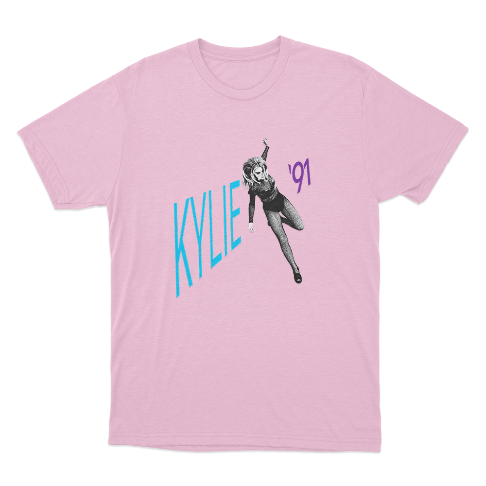 Kylie ’91 Unisex T Shirt Pink Kylie 91 Unisex T Shirt Pink