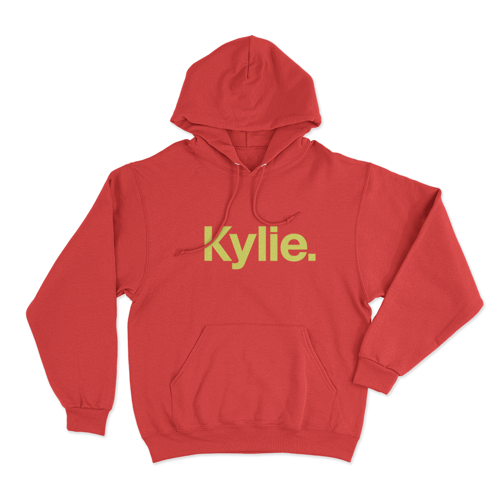Kylie. Unisex Hoodie Red Kylie. Unisex Hoodie Red
